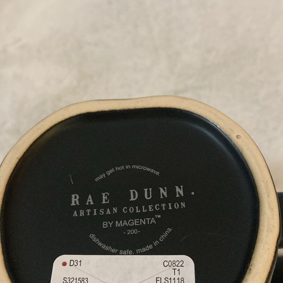 Rae Dunn Gulp Mug in Black - Picture 3 of 3